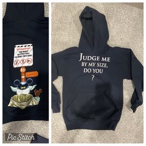 Disney StarWars Yoda Kids L Sweatshirt Hoodie